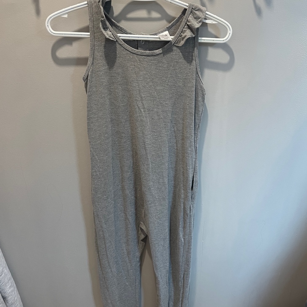 Smash + Tess Heather Gray  - kids size 10/11 sweetheart romper
